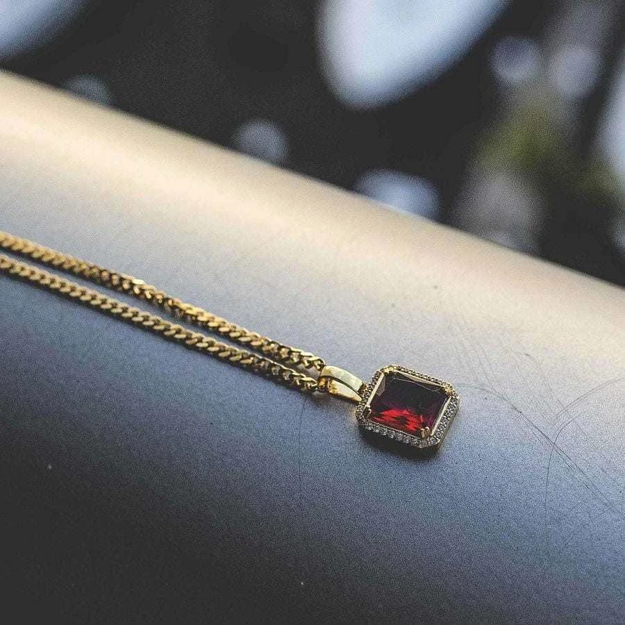 18k Vermeil Blood Stone - Image 4