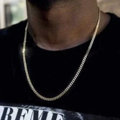 18k Vermeil Micro Cuban