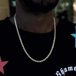 18k Vermeil Rope Chain (4mm)