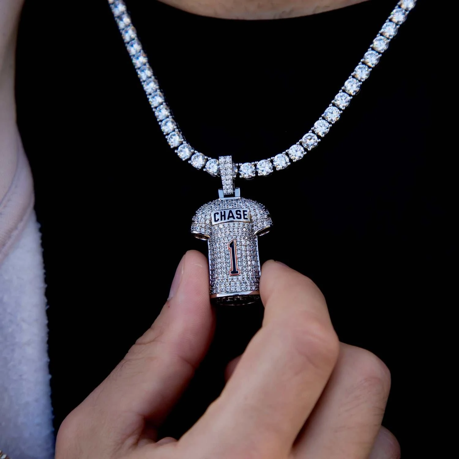 Cincinnati Bengals Ja'Marr Chase Jersey Pendant - Image 2