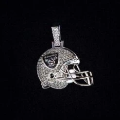 Las Vegas Raiders Helmet Pendant