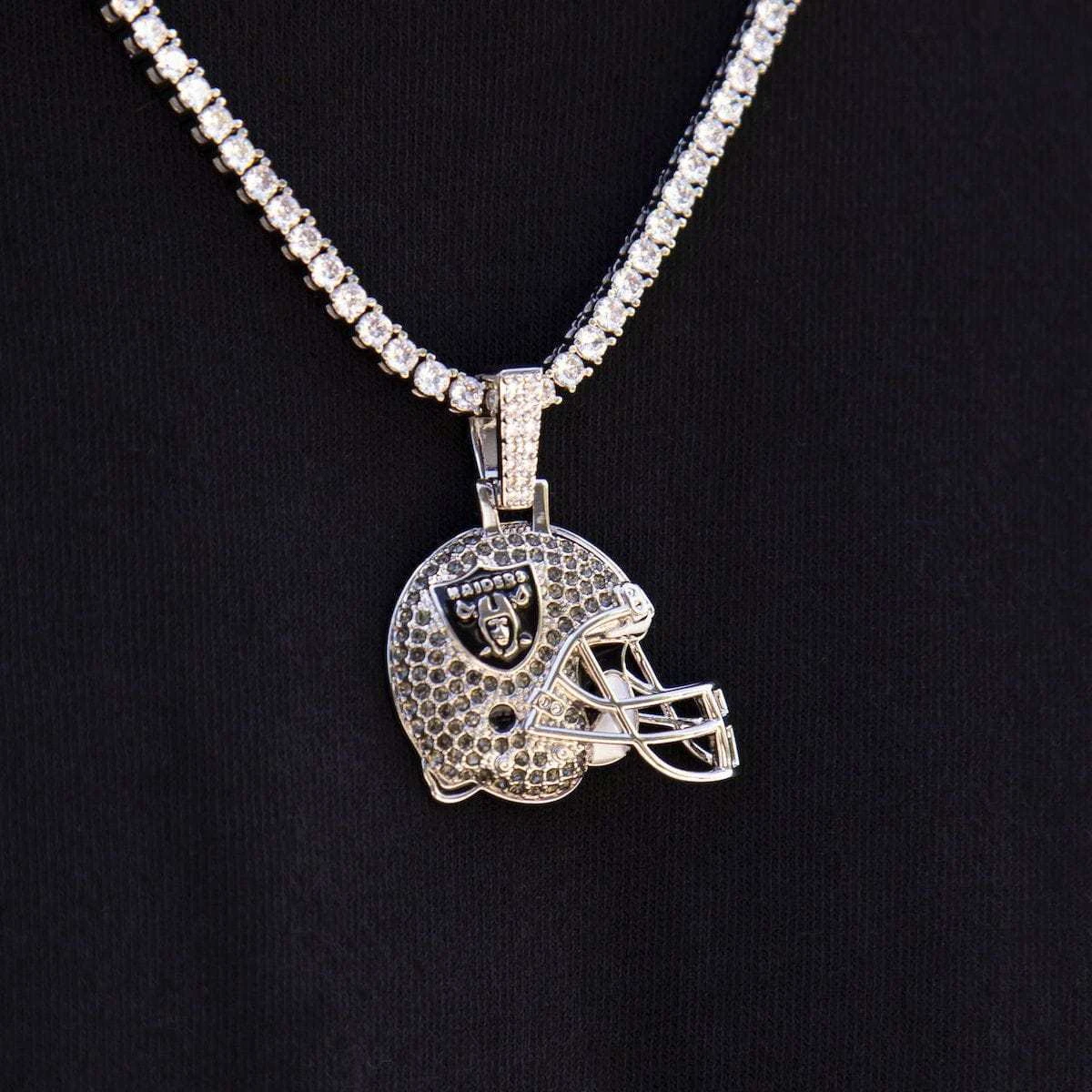 Las Vegas Raiders Helmet Pendant - Image 2
