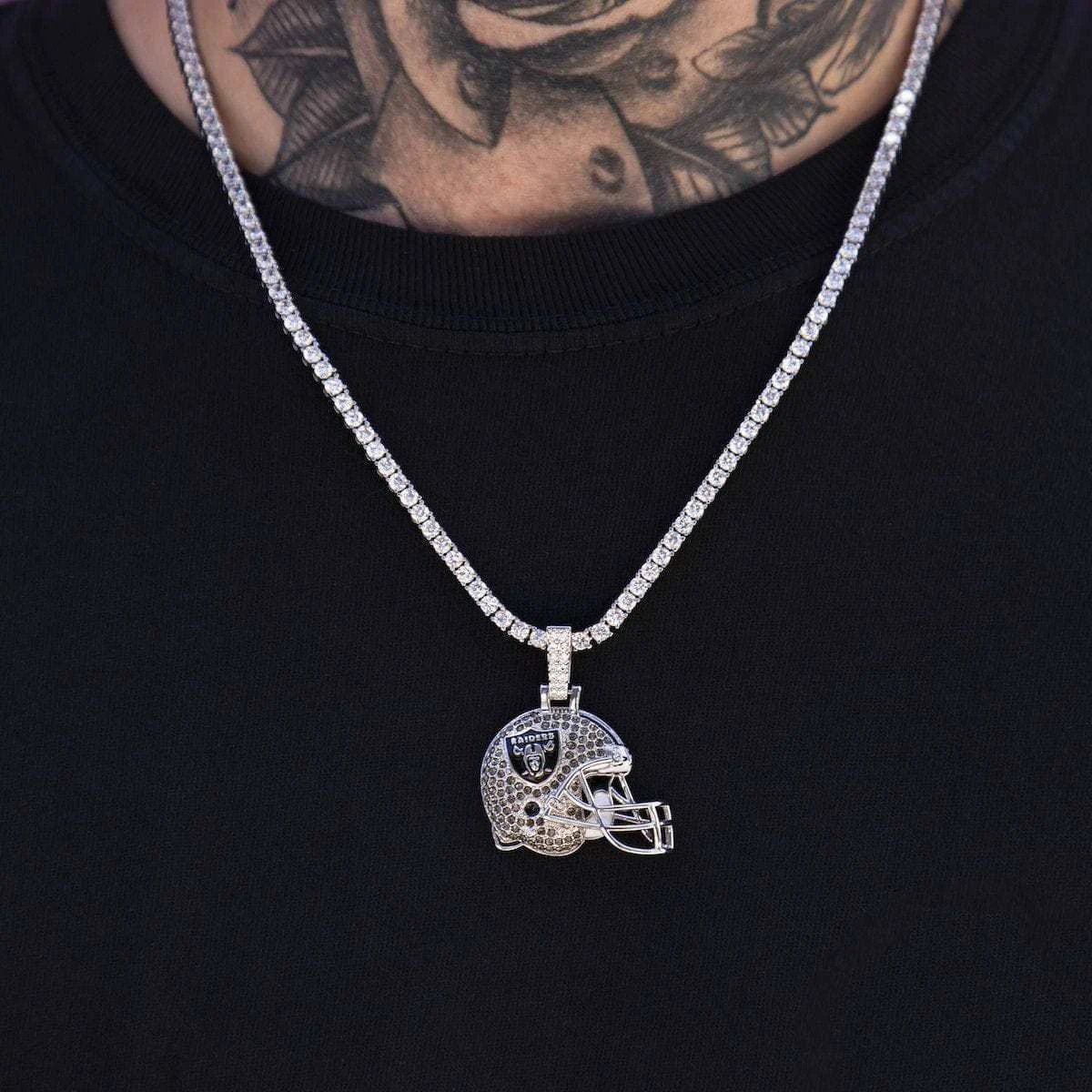 Las Vegas Raiders Helmet Pendant - Image 3