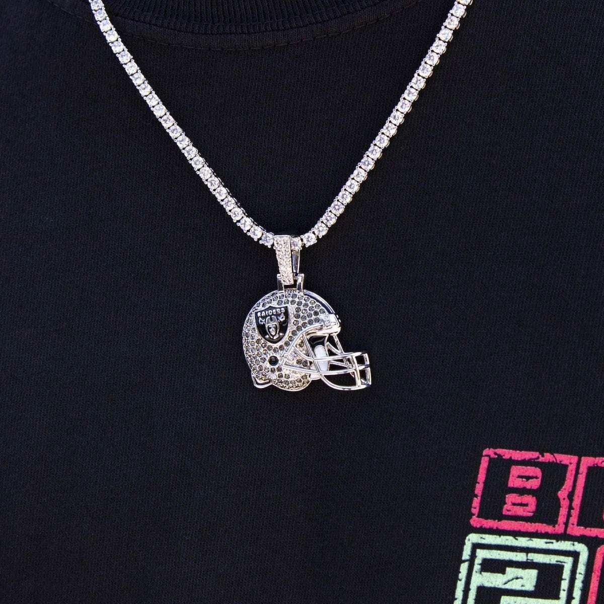Las Vegas Raiders Helmet Pendant - Image 4