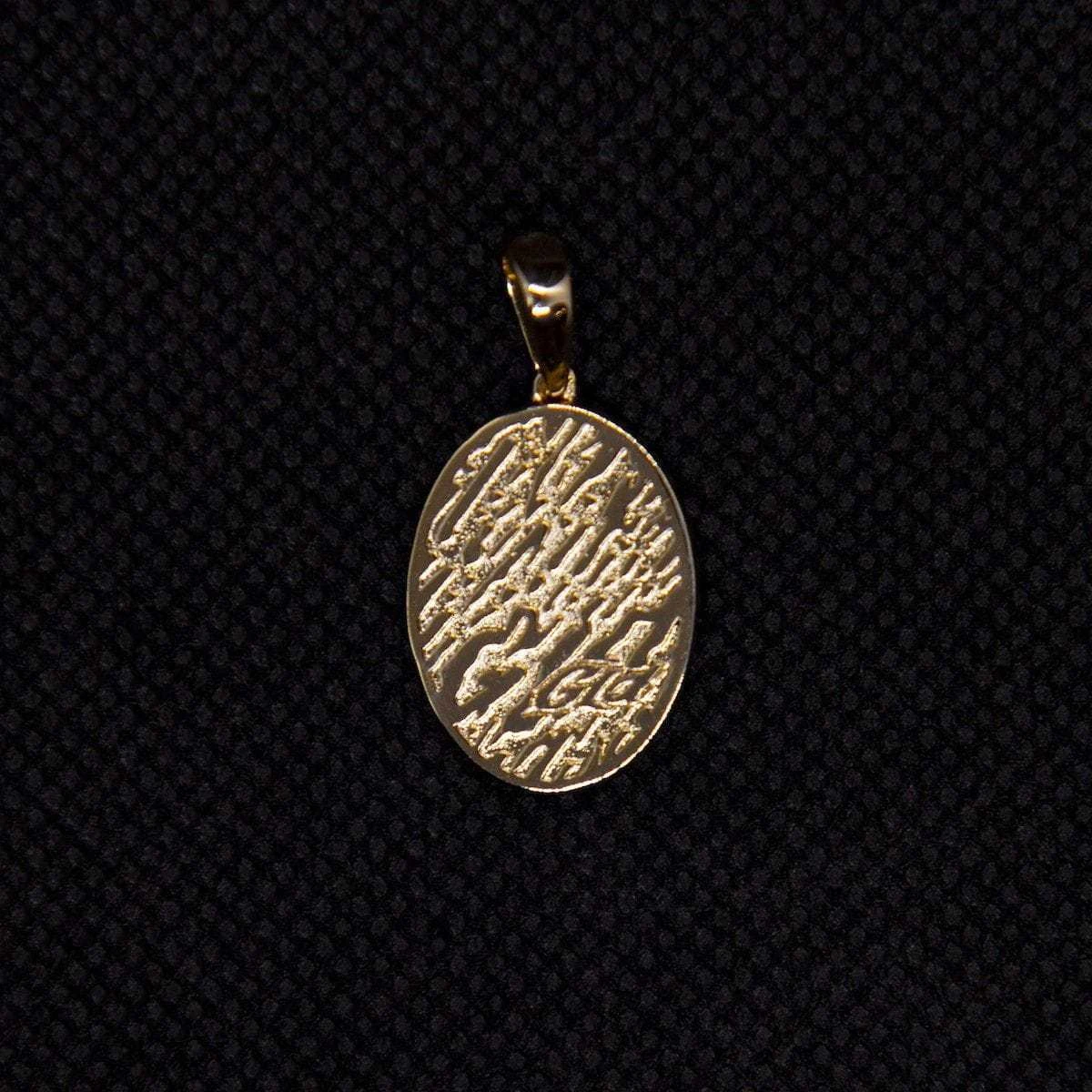 18k Vermeil Micro Lady Of Guadalupe Pendant - Image 4