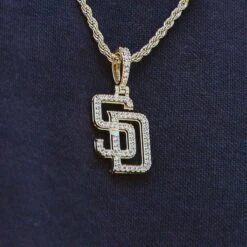 San Diego Padres Micro Pendant